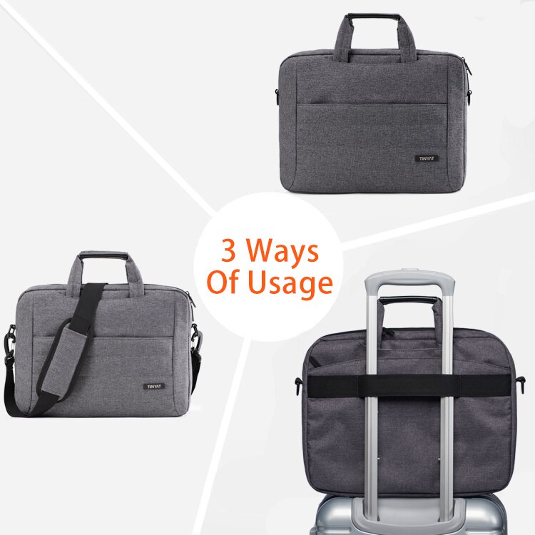 13-15 inch laptoptas voor heren, messenger bag, crossbody tas voor zakelijk gebruik, schoudertassen, multifunctionele zakelijke aktetas