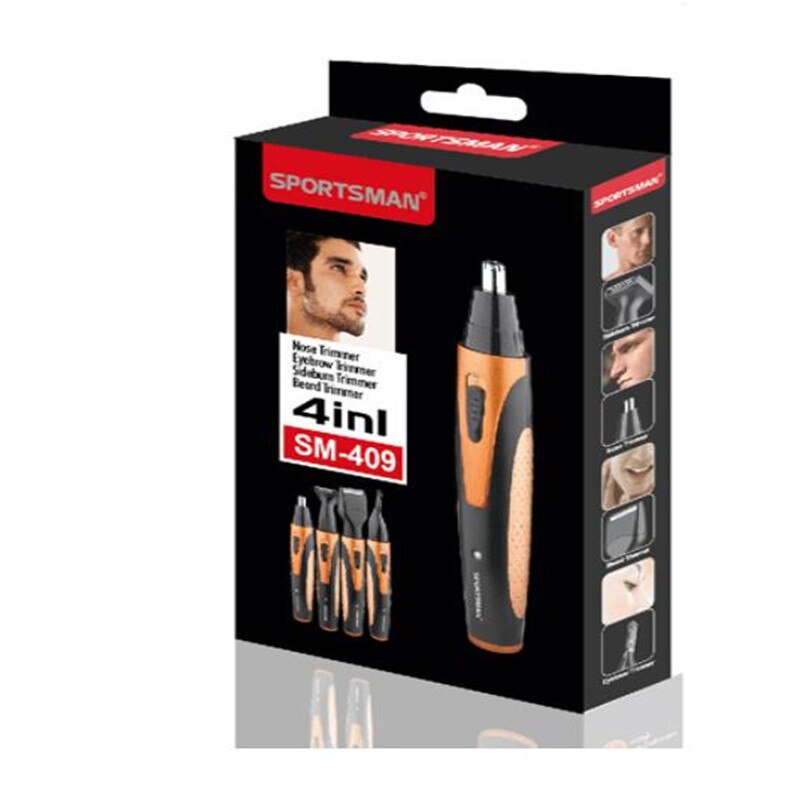 Afeitadora eléctrica de viaje para hombre, afeitadora portátil, afeitadora de barba, afeitadora de nariz, afeitadora Facial, cortadora de pelo de patillas