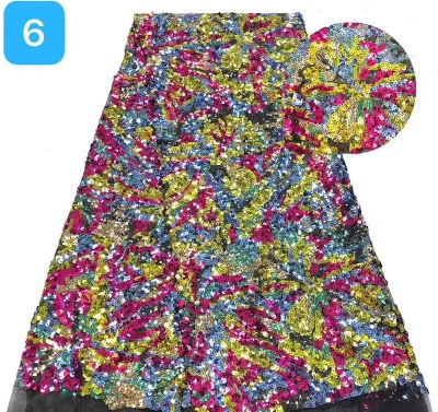 Franske pailletter blondestof brudestof afrikansk blondestof blondestof til nigeriansk kjole