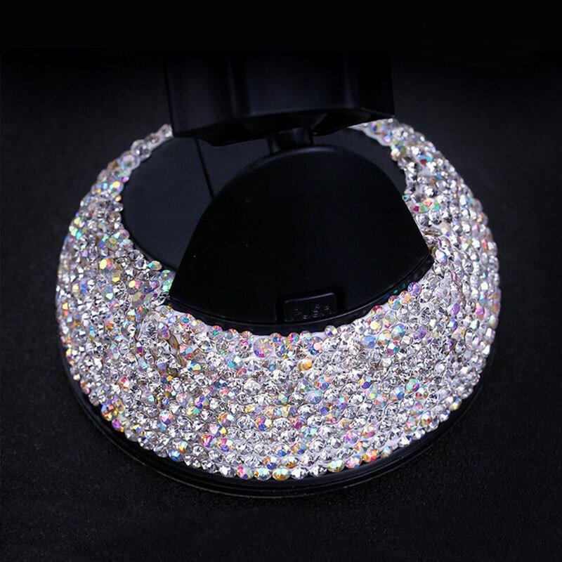 Krystall rhinestones universell bil telefonholder til iphone smarttelefon mobiltelefon auto holder stativ luftventil telefonholder