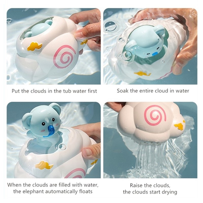 Summer Baby Bath Toy Clockwork Crab Boat Duck Swim Bath Floating Water Wound-up Chain Baby Children Classic Toys