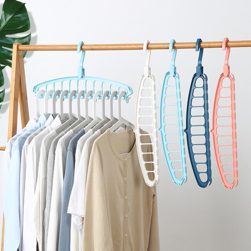 Nuttig Space Saver Wonder Magic Kleerhanger Kast Rekken Organizer Opknoping Jas Jurk Haken