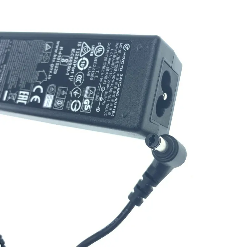 For ACER S220HQL S190WL ADS-40SG-19-3 LED Monitor Power Supply Charger 19V 1.58A 30W AC Adapter