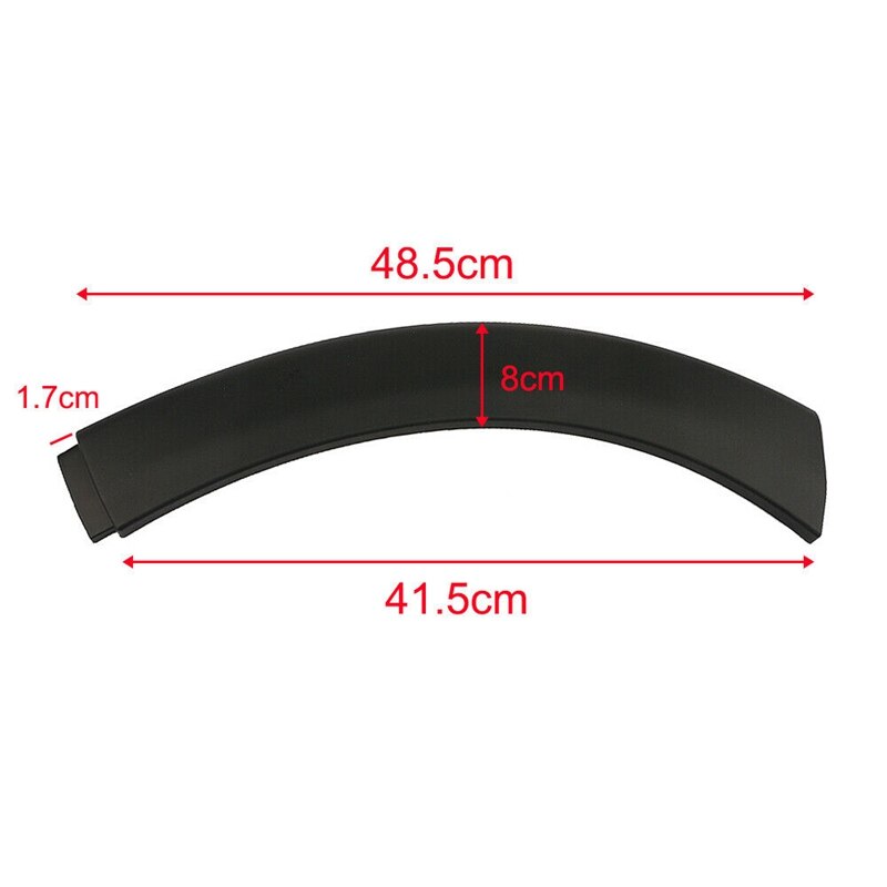 Garniture de couverture de garde-boue arrière inférieure côté droit de roue arrière pour Mini Cooper 51131505864