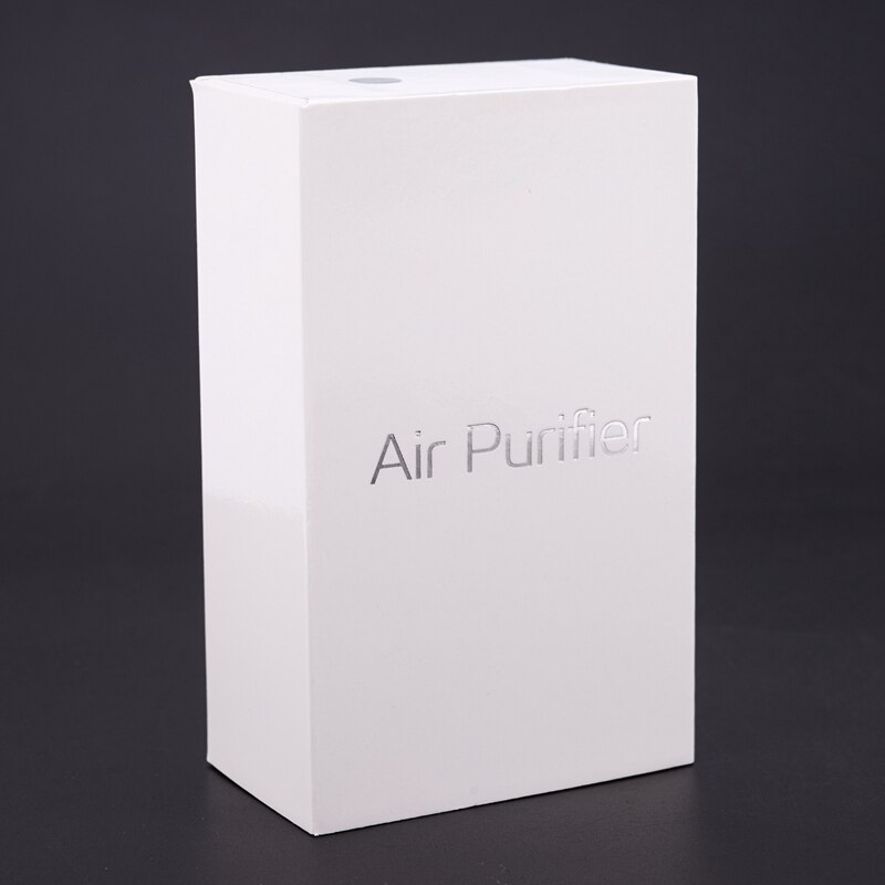 Small Portable Personal Air Purifier Wearable Around the Neck Air Purifier ,for Adult Child(Grey + White)