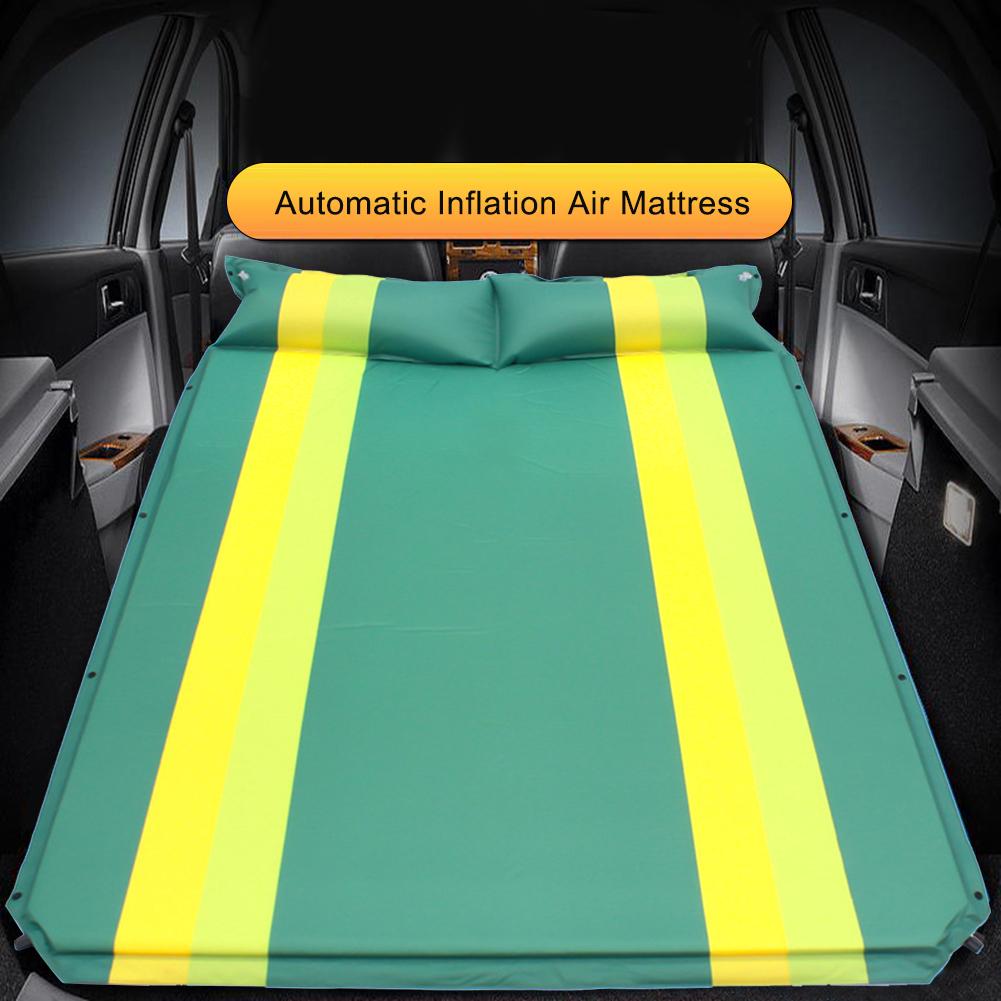 Car Air Inflatable Travel Mattress Bed Automatic Inflation SUV Truck Blow-up Sleeping Bed Pad For Outdoor Compacting Picnic