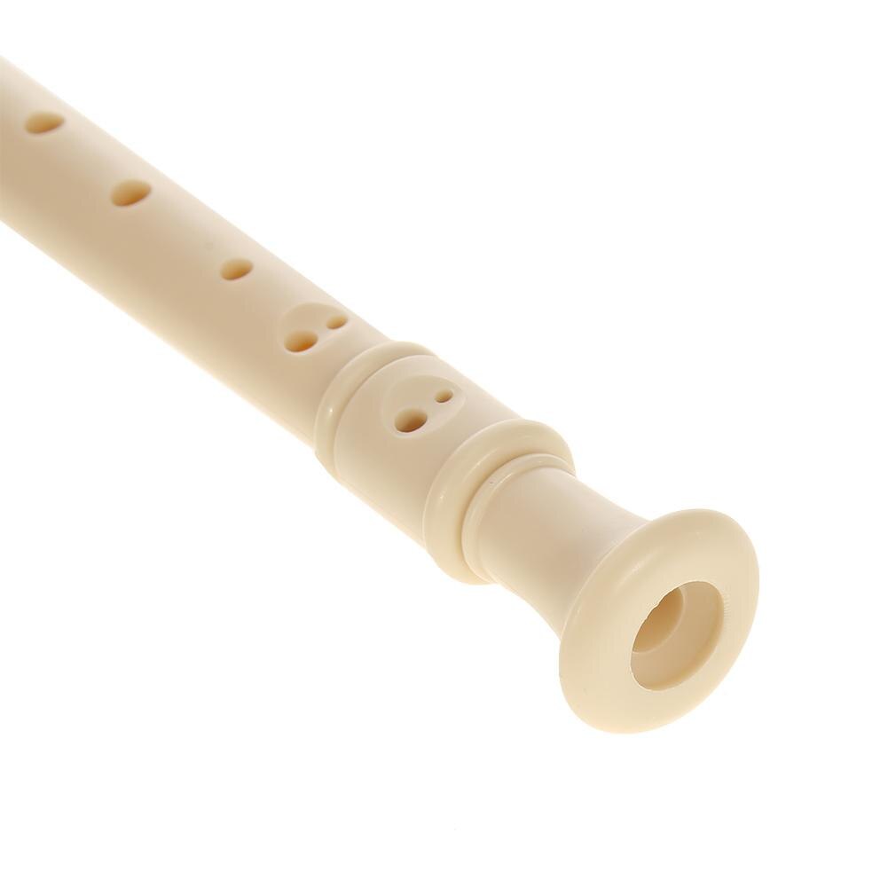 Flûte à Bec Soprano Baroque 8 Trous - ABS, Livrée Avec Baguette De Nettoyage, Rose, Pour Enfants Débutants