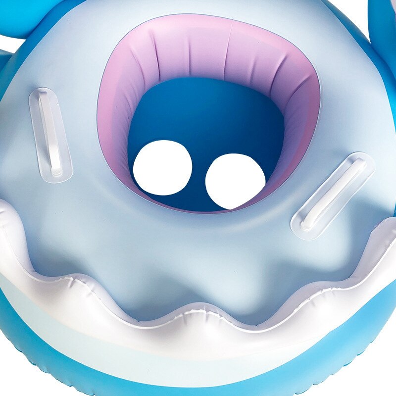 Baby Zwembad Float Zwemmen Float Met Luifel Opblaasbare Floatie Zwemmen Ring Baby Water