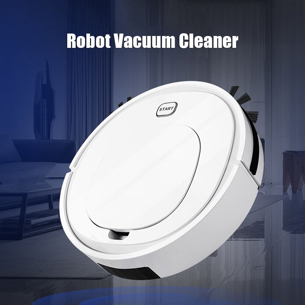 Robot Vacuum Cleaner 3-in-1 Sweeping Robots Sweeping Mopping Vacuuming Robot Automatic Cleaning Intelligent Obstacle Avoidance