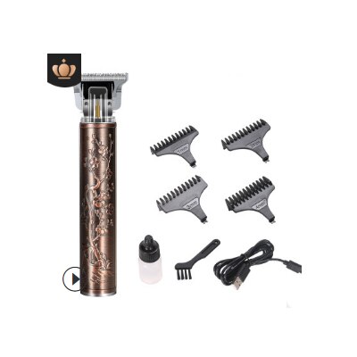 Elektrische tondeuse, oplaadbare scheerapparaat, draadloze tondeuse voor mannen: Meihuakuan