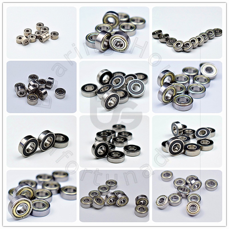 Rodamiento miniatura múltiple 10 piezas 692ZZ 693ZZ 694zz 695zz 696zz 697zz 698zz 699zz 695RS 696RS 698RS 699RS
