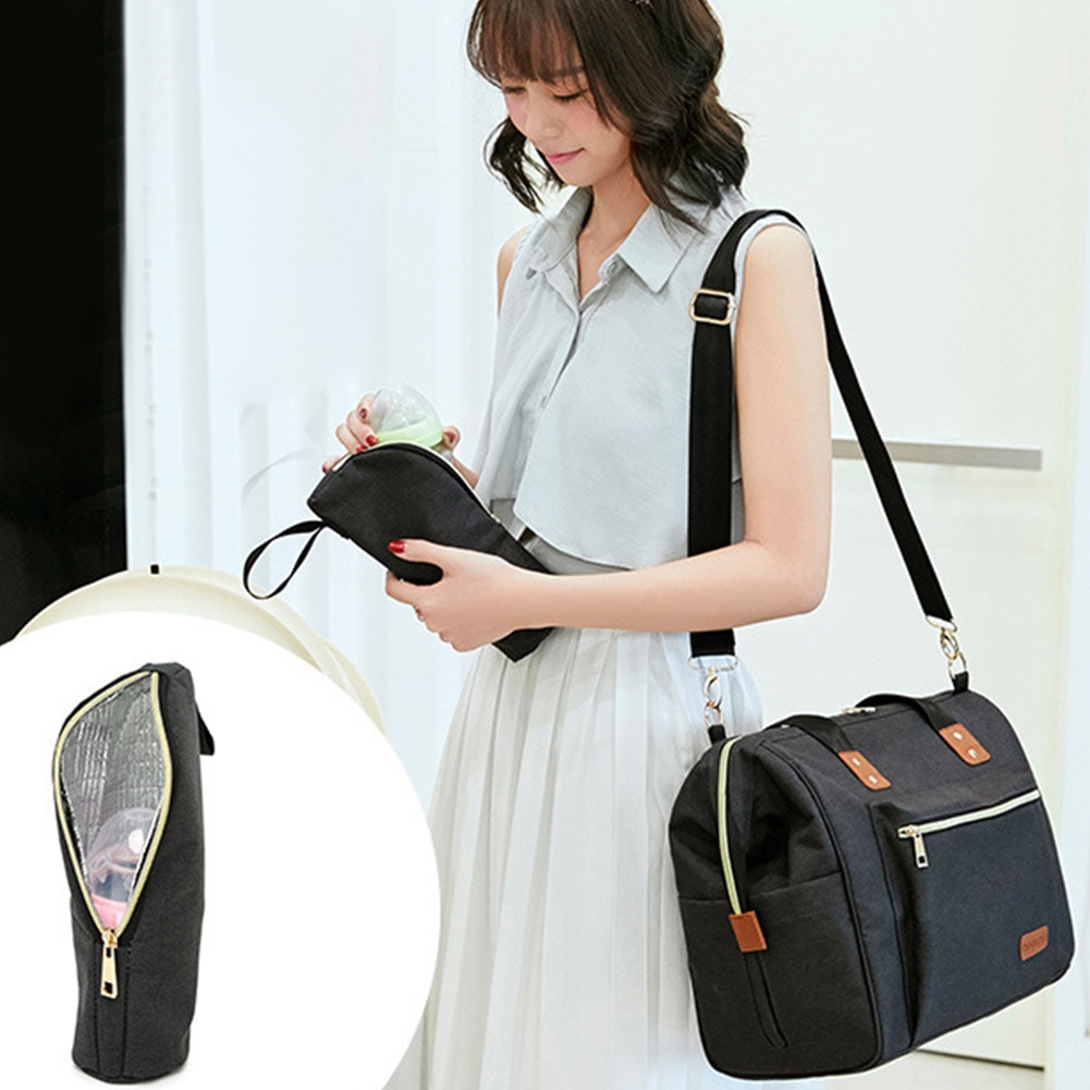 Nappy Bag Shoulder Waterproof Hospital Practical Large Changing Baby Nursing Maternity Organizer Polyester Mummy Diaper