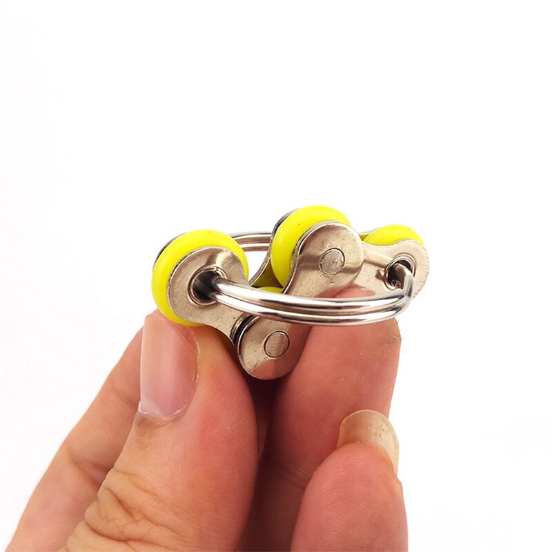 Metal Relief Chain Fidget Toy For Autism Antistress Toys Set Anti Stress Adhd Spinner Key Ring Puzzle Sensory Toys