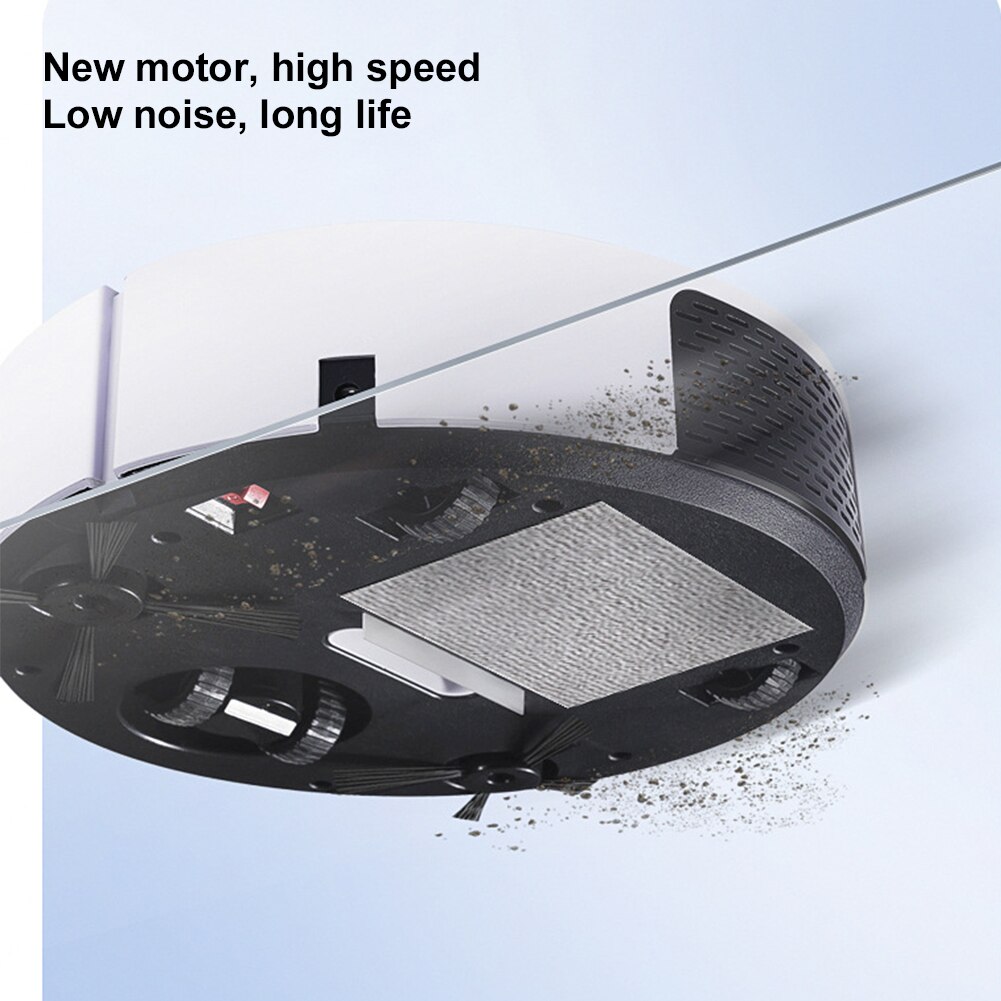 3 In 1 Robot Stofzuiger Usb Oplaadbare Smart Veegmachine 1800Pa Sterke Zuigkracht