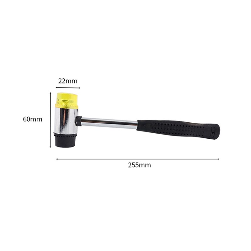 Practical Double Sided Rubber Hammer Hand Hammer DIY Multifunctional Leather Tool Durable Mounting Hammer