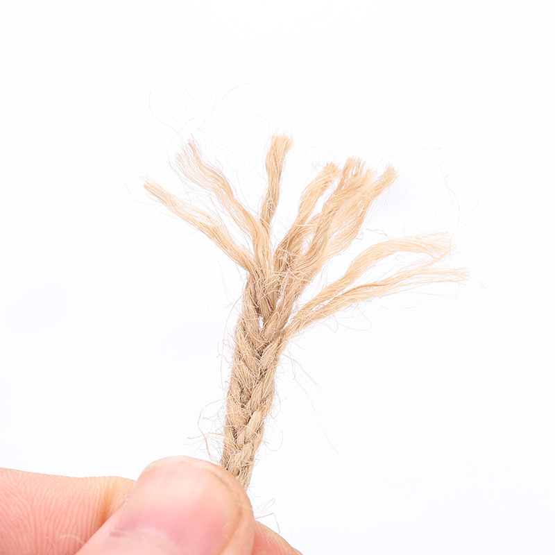 5Meter 0.5Cm Breed Natuurlijke Jute Touw Jute String Touw Roll Voor Tuin, Arts &amp; Crafts, home Decor, Verpakking