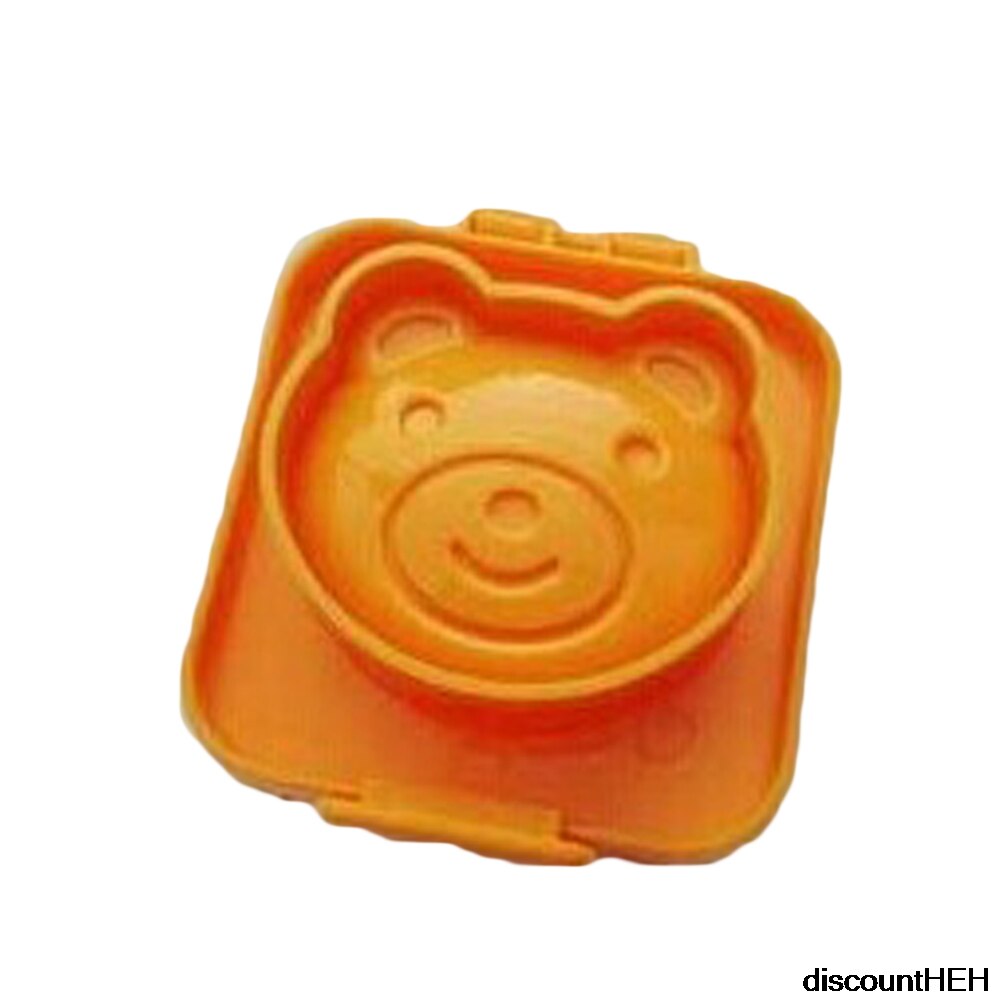 1 kawałek!!! Nowy jajka na twardo Słodki kreskówka 3D jajko pierścień formy Bento producent nóż dekorowanie narzędzie robić jajek: niedźwiedź