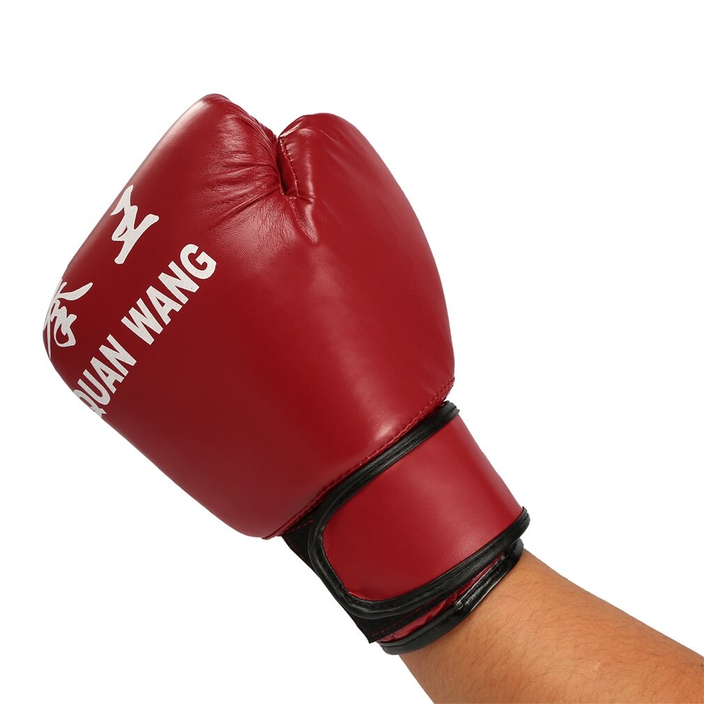 Red & Black Adult Boxing Gloves Sandbag Liner Gloves Kickboxing Gloves Pugilism Men Women Training Fighting Tool