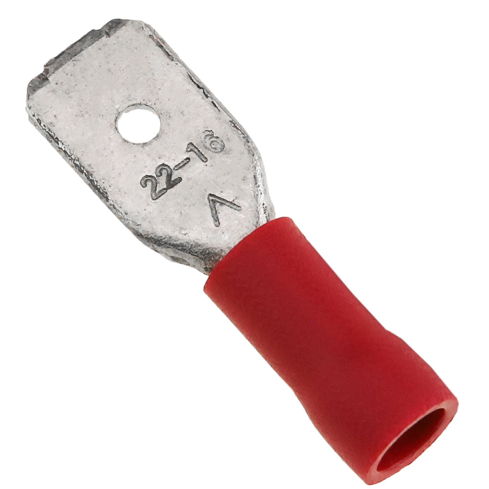 Bematik-Mannelijke Faston Terminal 6.3Mm Red Pack Van 100 Pcs