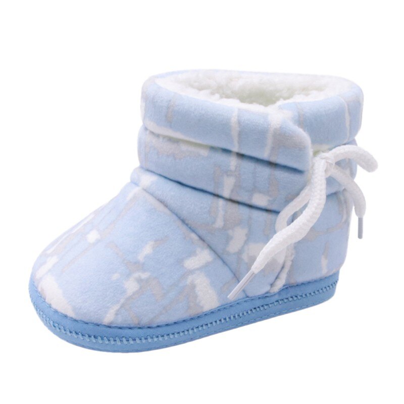 WEIXINBUY Super Warm Infant Soft Bottom Snow Boots Baby Boys Girls Winter Shoes Baby Prewalker