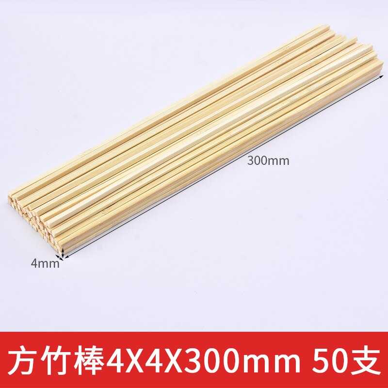 50 teile/los 30cm DIY Holz Runde Dübel Stangen Pole-Stick Für DIY Kunst Handwerk Hause Dekoration Werkzeug: 4x4x300mm