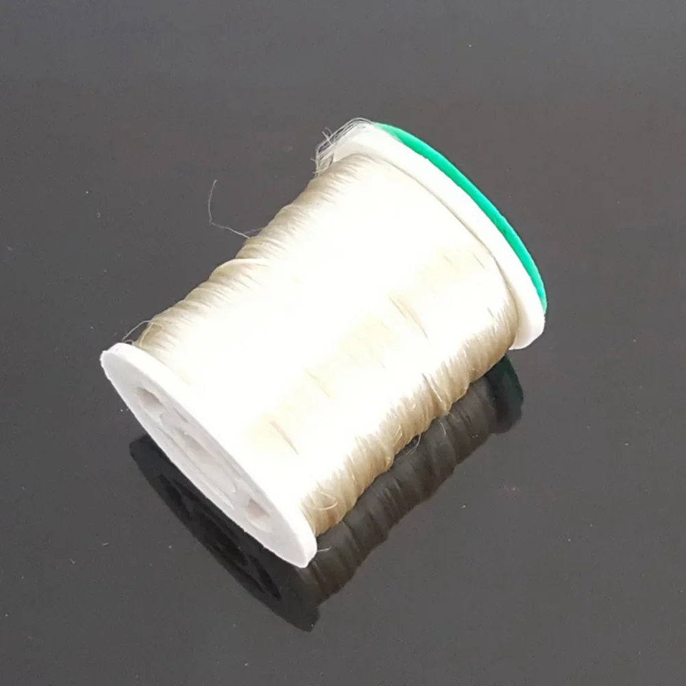 Fliegenbinden, 150D-Gewinde, mehrfarbig, handgefertigter Faden, DIY-Hilfshaken, Bindeschnur, langlebiges Polyester, Angelzubehör, angehen: Licht Gelb