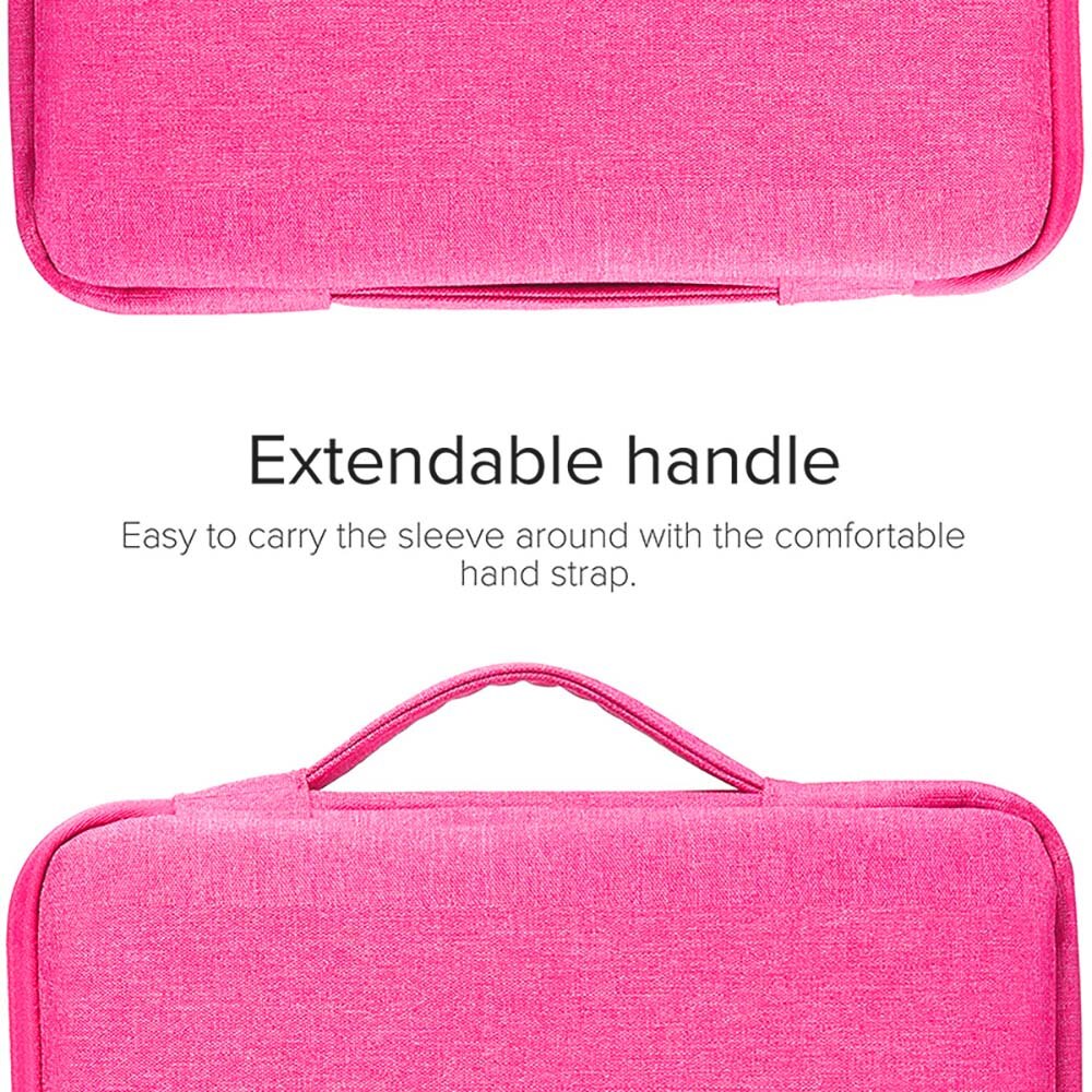 Waterproof Zipper Laptop Bag for Apple Macbook Air 11&quot;/Macbook 12&quot;/Air 13&quot;/Pro 13&quot;/Pro 15&quot;/White 13&quot;/Pro 16 Inch Laptop Handbag