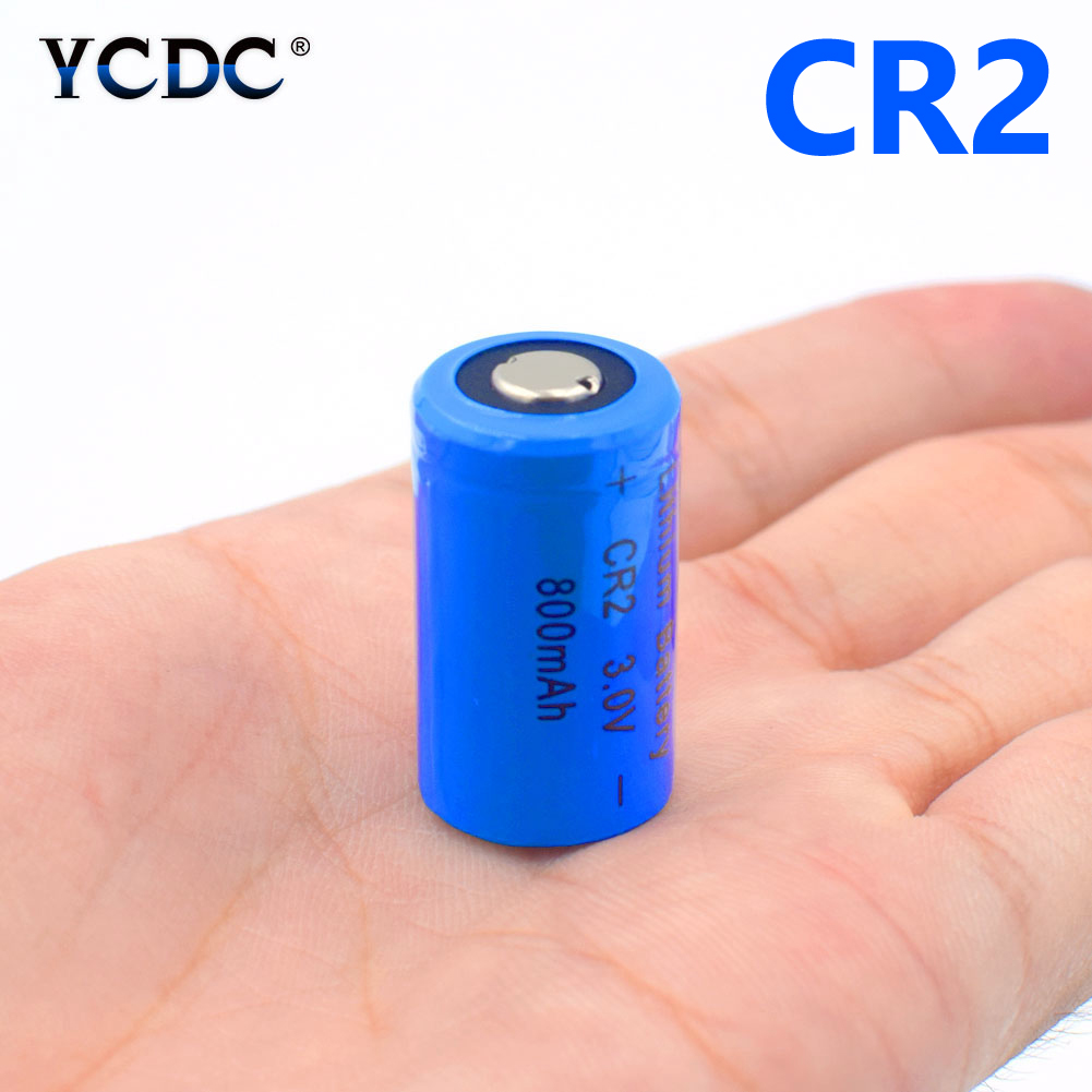 2Pcs Cr 2 Lithium Batterijen 800Mah CR15H270 CR15266 CR2 3V Lithium Batterij Voor Camera Glucose Meter Knop cellen