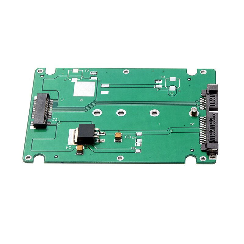 Adaptador SSD M2 SATA de 2,5 pulgadas, tarjeta convertidor SATA de 22 pines SSD M.2 NGFF,