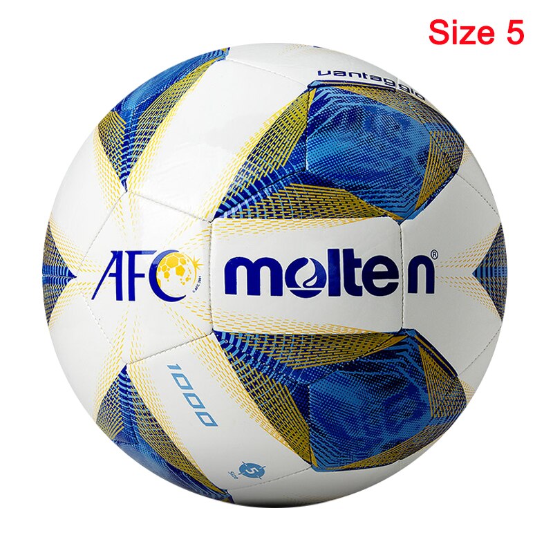 Molten Soccer Ball Original Official Size 4 Size 5 Team Sports Training Match Football League Balls futbol bola: F5A1000-A Size 5