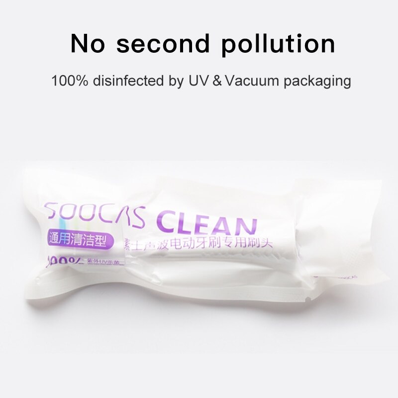 Soocas X3 X1 X5 Vervangende Opzetborstels Soocare X1 X3 Sonic Elektrische Tandenborstel Hoofd Originele Mondstuk Jets Smart Tandenborstel