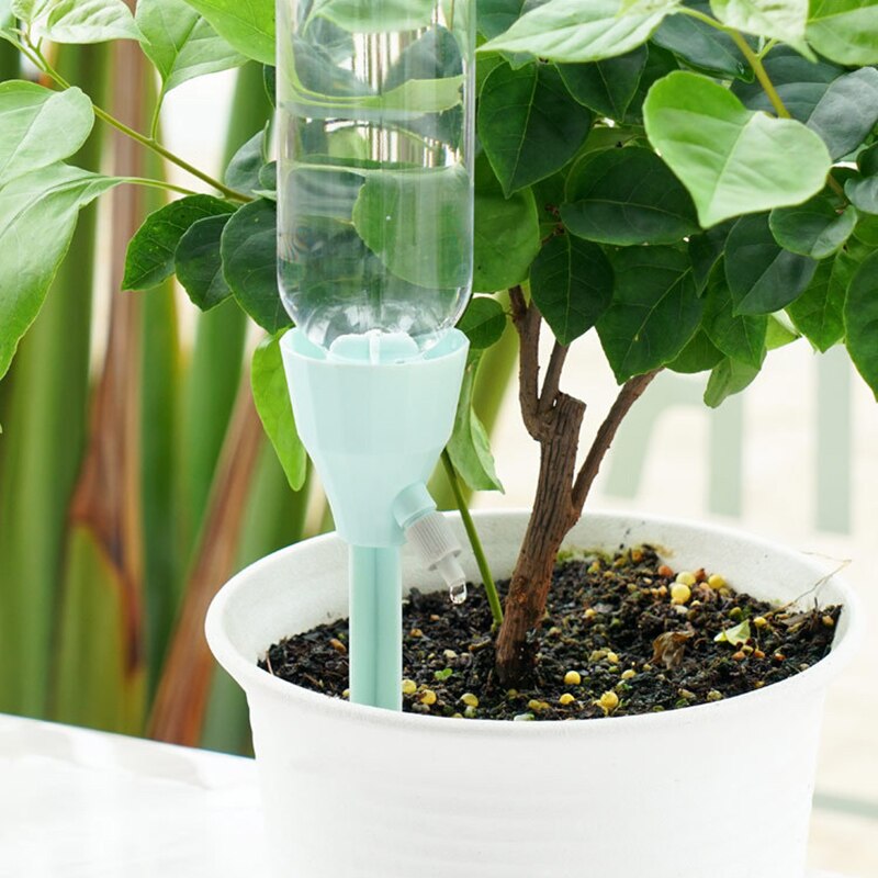 3/6 Pcs Plant Self Watering Spikes Devices Automatic Waterer Adjustable Drip Irrigation System MSU88