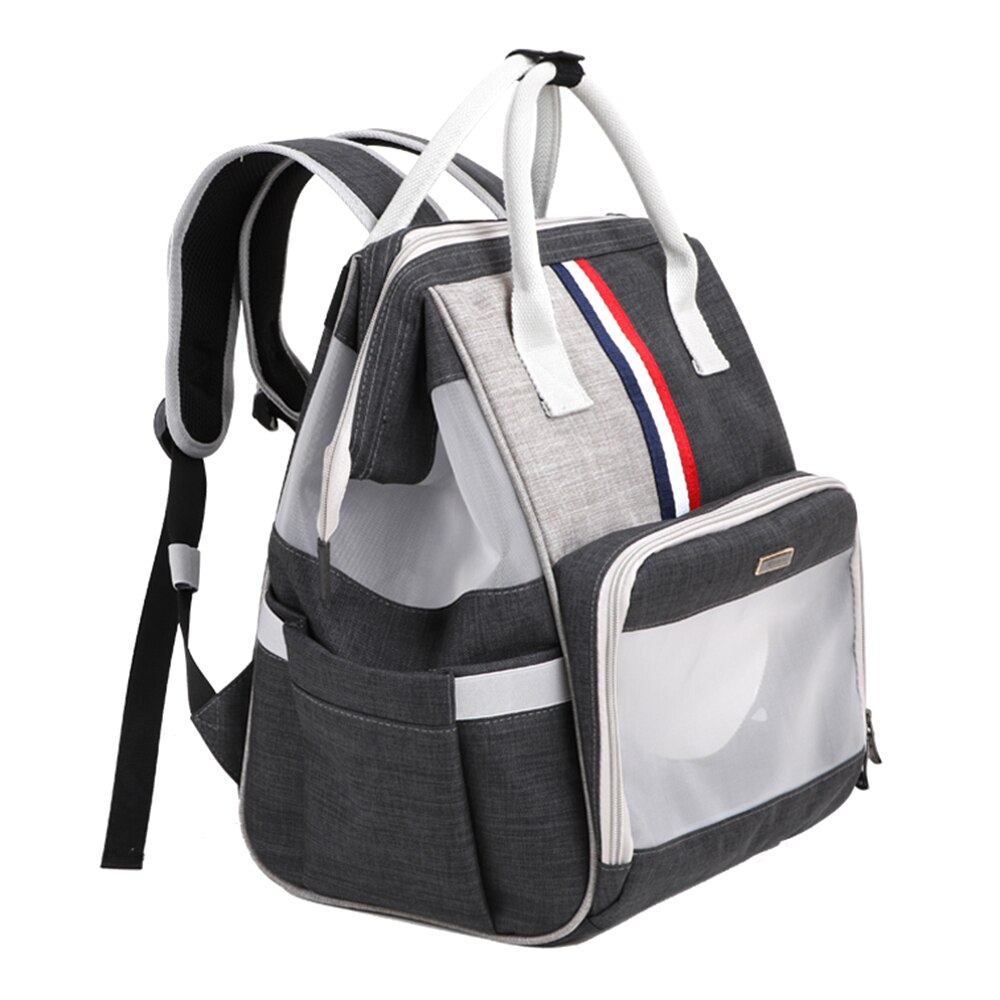 ALLSOPETS Huisdier Rugzak Draagbare Huisdier Tassen Reizen Hond Draagtas Schoudertas Fiets Wandelen Huisdier Draagtas voor Kleine Hond Katten Verstelbare Rugzak Oranje
