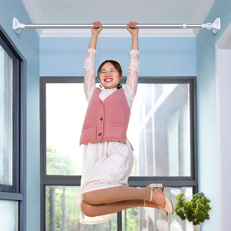 Slaapkamer Gordijn Staaf Telescopische Staaf Woonkamer Gratis Ponsen Droogrek Badkamer Kleren Staaf Douchegordijn Staaf Lifting Contrac