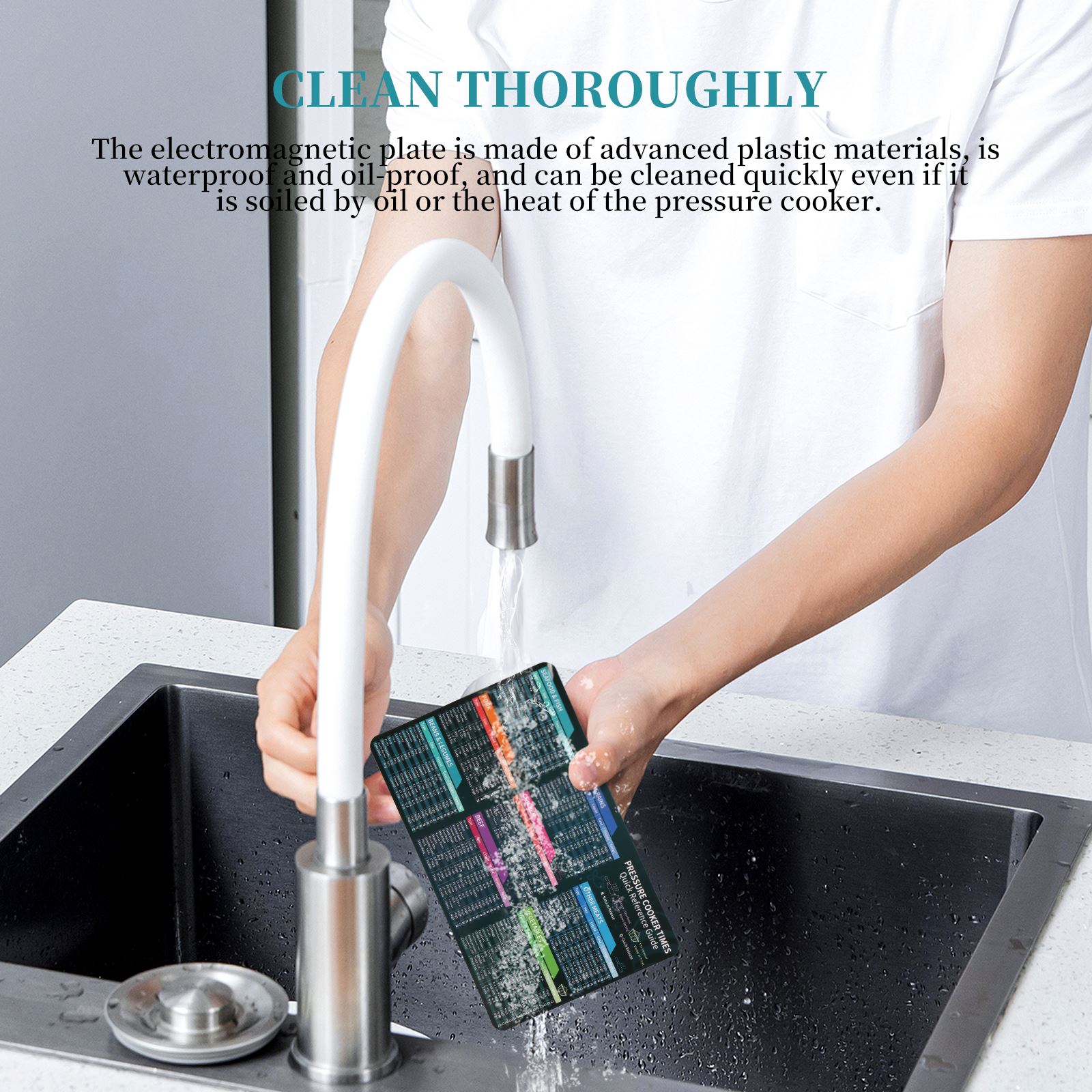 Air Fryer Cooking Time Chart Magnetic Cheat Sheet Magnet Set Pressure Cooker Magnetic Stickers