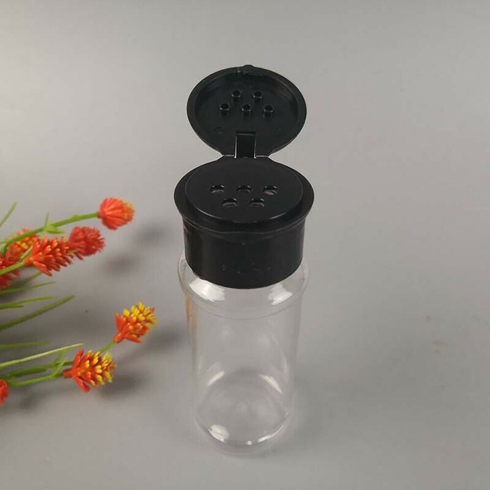 20 stk plast krydder salt pepper shakers krydder krukke grill krydder oppbevaringsflaske kjøkkenutstyr