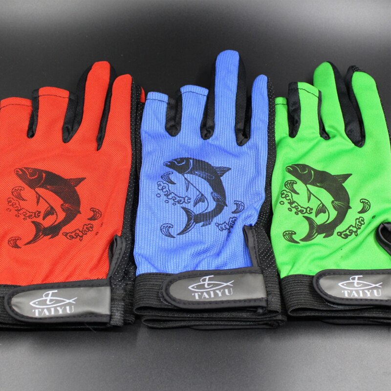 Duurzame antislip 3- vinger vishandschoenen waterdichte jachthandschoenen guantes de pesca protect luva pesca