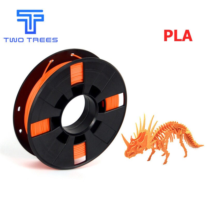 DIY 3d drucker Filament mehr farben Optional PLA/ABS 1,75 für MakerBot RepRap kunststoff Gummi Verbrauchs Material 0,2/ KG: PLA Orange