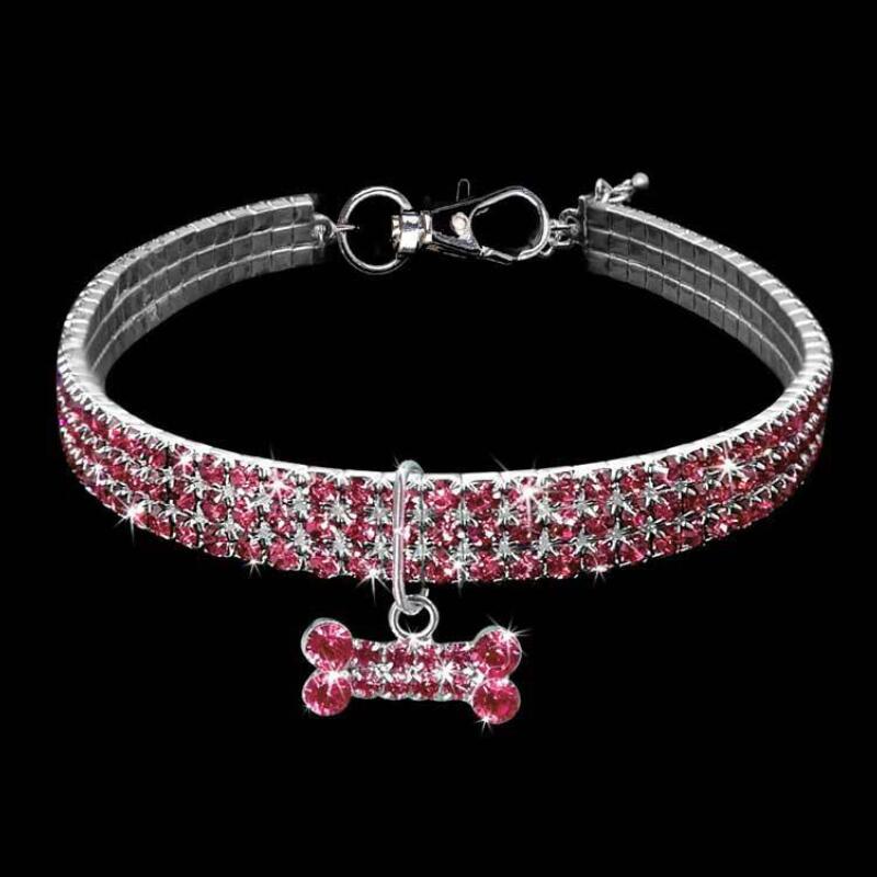 Hond Kraag Ketting Heeft Elasticiteit Lady Mooie Ketting voor Kleine Honden Katten Accessoires