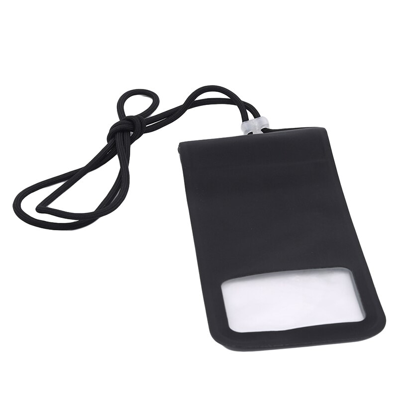 Universal Waterproof Case Voor Mobiele Telefoon Cover Pouch Tas Gevallen Voor Telefoon Coque Waterdicht Telefoon Case: Black-S