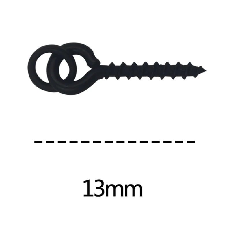 20 Stuks Karpervissen Accessoires Vis Pellet Aas Schroef Peg Met Ring Swivel Rig Terminal Tackle Bait Houder Visgerei set