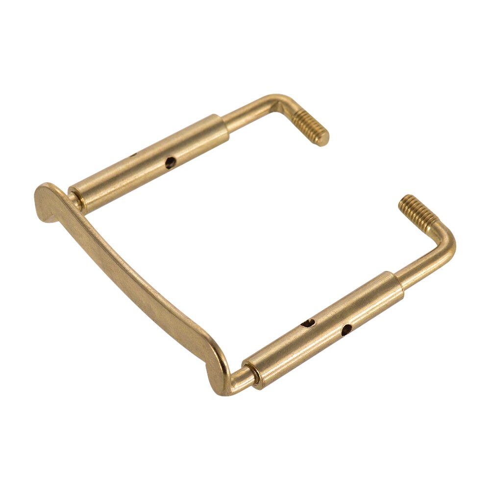 Abrazadera con tornillos para el soporte de la barbilla del violín 4/4 , tornillo de fijación Chinrest para piezas y accesorios de violín 4/4, 2 uds