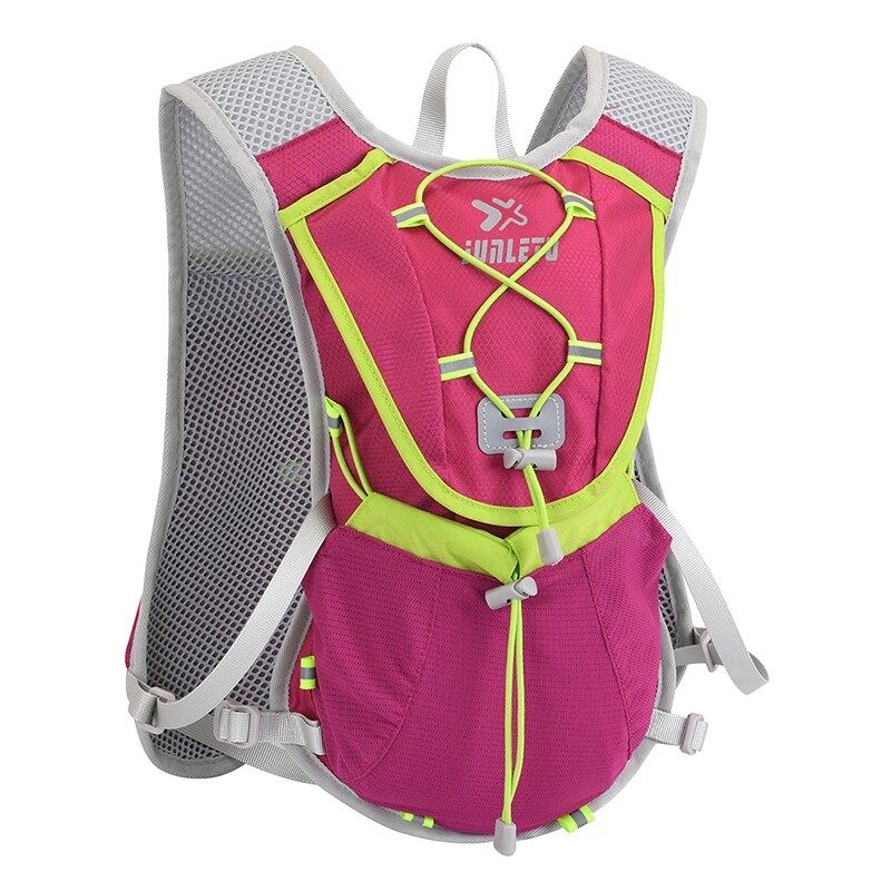 Ultralight Running Hydration Backpack Women Men Breathable Jogging Sport Backpack Trail Running Marathon Bag Option Water Bag: Purple pack only