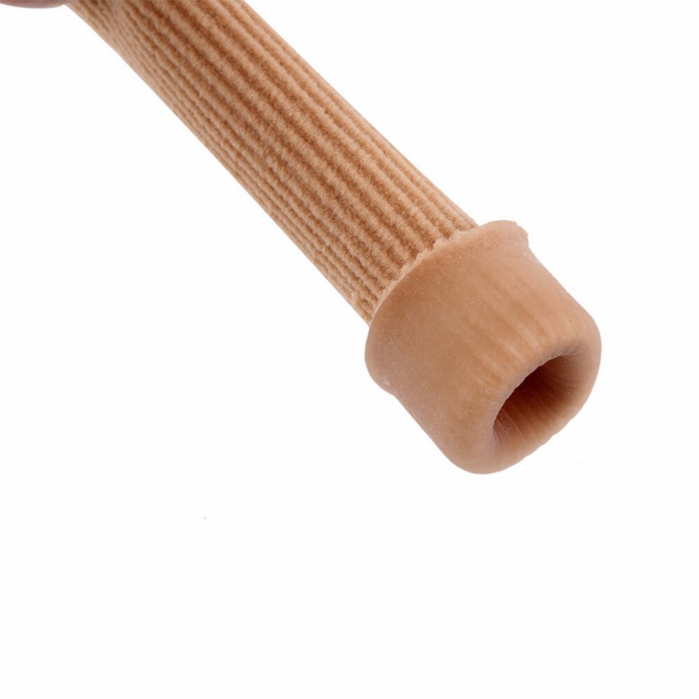 Accesorios para el cuidado de los pies, separadores de dedos de tubo de Gel de tela ,