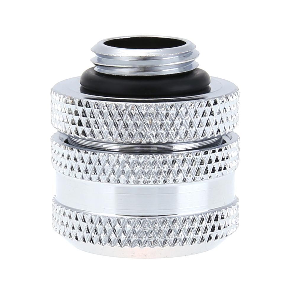 G1/4 14mm OD 4 Laps Hard Tube Quick Fitting Connector for PC Water Cooling System Connector G1/4 4.5mm length