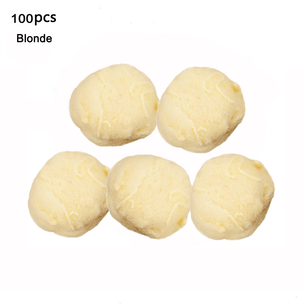20Pcs Durable Nylon Hair Net For Bun Hair Hair style Tool Black Blonde Brown 5Mm Hair Net For Wigs Mesh Hair Styling Hairnets: Dark Brown