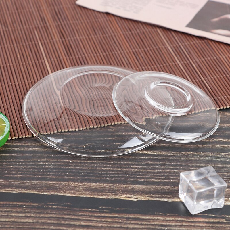 Soorten Hittebestendige Clear Glas Schotel Voor Koffie Drinken Cups Maat S/L