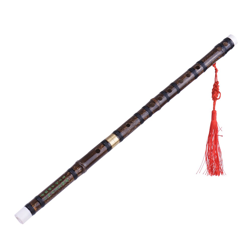 Flûte de bambou amère à la main enfichable/Dizi Instrument Musical chinois traditionnel à vent en F Key pour le niveau d'étude débutant