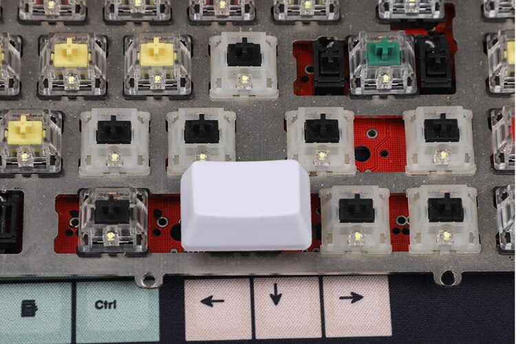 1pc OEM profile R1 height 2X shift 1.75X shift 1.5x Ctrl Alt number area 2X enter PBT key caps for MX switch mechanical keyboard