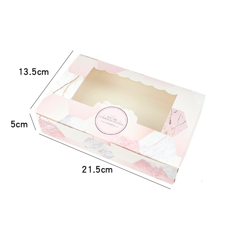 12pçs caixa de presente de papel com janela, lembranças de festa de casamento, galáxia, embalagem de bolo de presente para doces, biscoitos, cupcake estrela estrela: L2